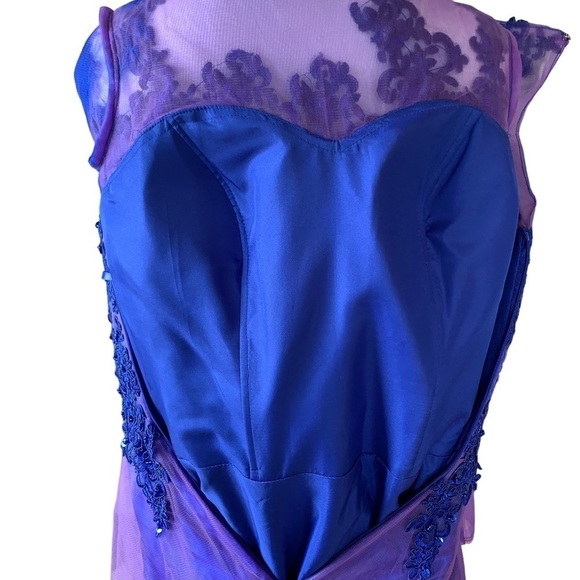 Deep purple Formal dress - Picture 7 of 9